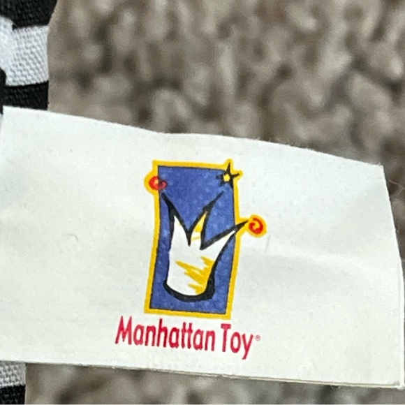 RARE Vintage Manhattan Toy Company Lollipuppet Bunny Rabbit Flower Pop Up Stick - Picture 8 of 9